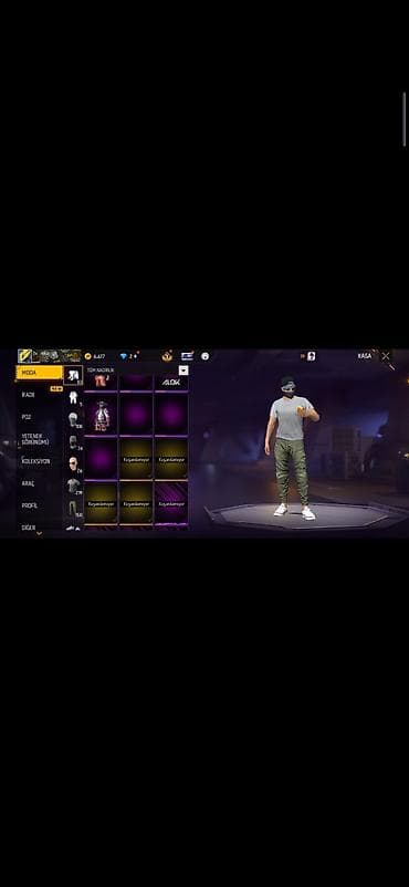 Fre fre hesabı satılır 219kasa 62sv evo var 62ləvel - Platforma: Free