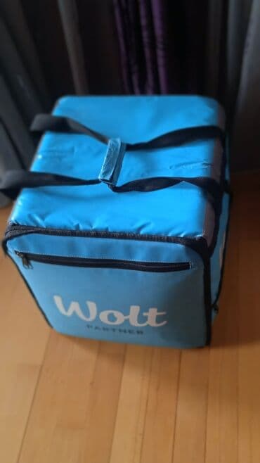 3 simli telefon: Wolt çantas təzədir + powerbank və kiçik şeyləri qoymaq üçün çanta + — 2