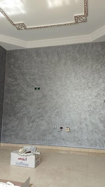 Отделочные работы: Dekorativ boya, aboy, paduqa ve s. Daxili temir xidmeti. Terlan usta — 6