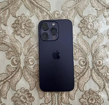 IPhone 14 Pro, 128 GB, Qara, Face ID lalafo.az -da IPhone 14 Pro, 128 GB, Qara, Face ID