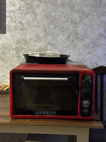 pizza peci: Üst siparallarda nasazlıq var qalan hersey isleyir Qırmızı rəngli — 1