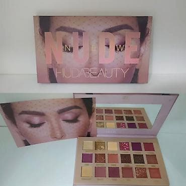 goz linza: Huda Beauty ten paleti. Qiymət: 10 AZN. Палетка для лица Huda Beauty — 1