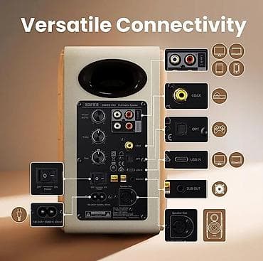 mp3 fm modulator: 🔊 Edifier S880DB MK II White - aktiv dinamik sistemi, yığcam ölçülərdə — 3