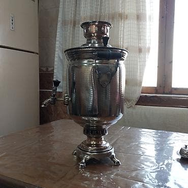 Баки: Б/у Дровяной Самовар, 5 л — 2
