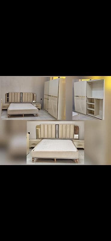 mətbəxt kunc divan: İkinəfərlik çarpayı, Dolab — 1