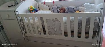 işlənmiş uşaq beşikləri: Oğlan və qız üçün, İşlənmiş, Beşik — 1