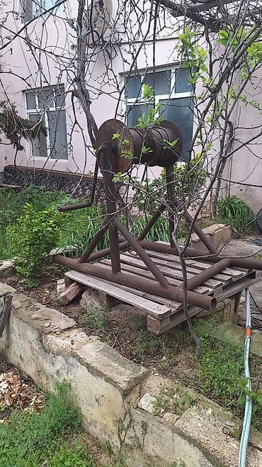 pol aparati: Məhsul: Manual quyudan suqaldırma üçün metal vintli çarx (vinç) — 1