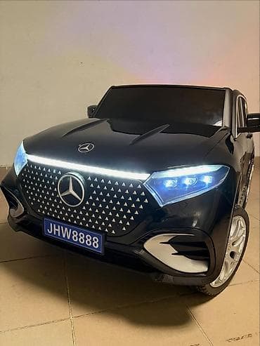 Детский мир: Uşaq üçün elektrikli minik avtomobili – premium dizayn - Korpus: qara — 1
