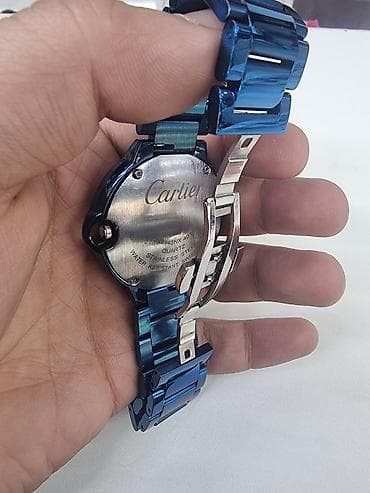 Qol saatı, Cartier, rəng - Mavi — 2
