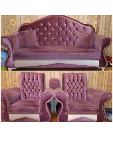 İşlənmiş, Divan, 2 kreslo