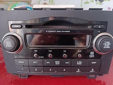 Maqnitofonlar: Honda orijinal maqnitola/radio blok Xüsusiyyətlər: - 6-Compact Disc — 1