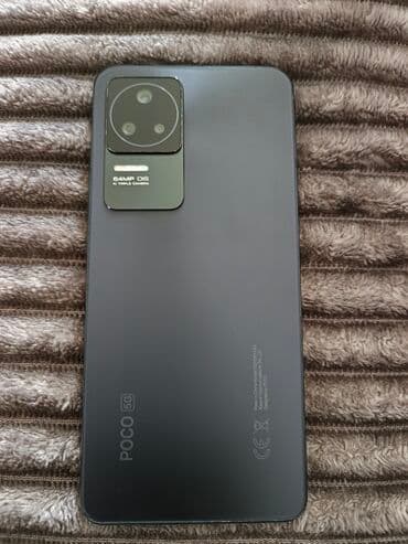 поко: Poco F4, 128 ГБ, цвет - Черный, Сенсорный, Отпечаток пальца, Face ID — 1