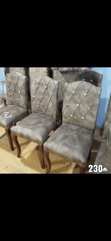 stulllar: *💥Stul ( Oturacaq) 6ədədi 230Azn* 💥 ✔️ Rəng seçimi var ✔️Şəhər daxili — 1