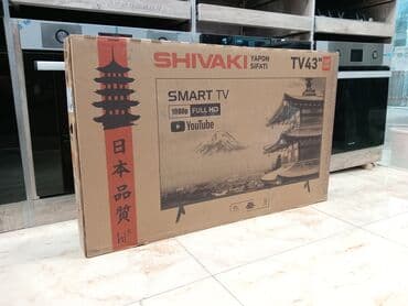 nlt plus electronics: Yeni Televizor Shivaki LED ekran 43" FHD (1920x1080), Pulsuz çatdırılma, Rayonlara çatdırılma — 4