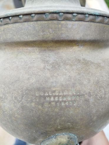 samovar 10 litr: Antik mis samovar (kömürlə işləyən) - Material: tam mis/kahsdan — 3