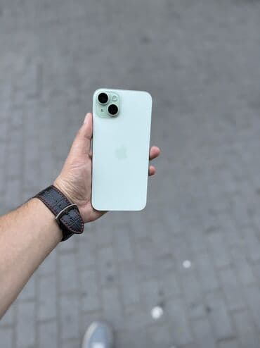 IPhone 15 Plus, 128 GB, Alpine Green, Zəmanət