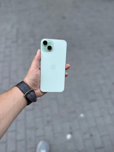 iphone 5s qiyməti: IPhone 15 Plus, 128 GB, Alpine Green, Zəmanət — 1