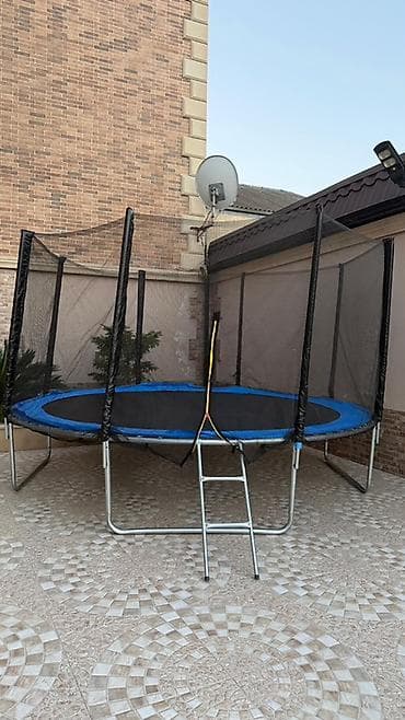 kemei 2299: Bağça/bakı həyəti üçün dairəvi trampolin 3.66 M (12 FT) BATUT - — 1