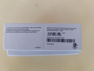 2 ci əl notebook: Б/у Беспроводные (Bluetooth) Наушники, Apple, цвет - Белый — 5