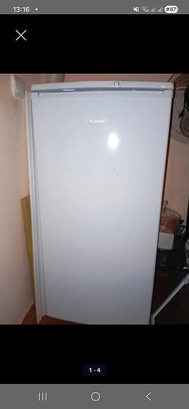 stolustu qaz sobasi: 1 qapılı Biryusa Soyuducu Satılır, rəng - Ağ — 4