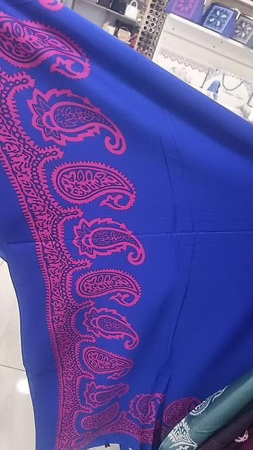Paisley naxışlı qadın yay yaylığı/şərf.140/140 ölçü - Material