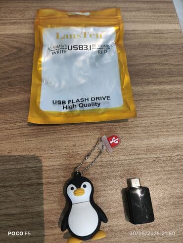 Flash kart 64 GB, USB 3.1, Yeni