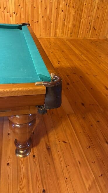 дом с бассейном: Bilyard masası – klassik dizayn - Ölçü: böyük ölçülü peşəkar masa — 2