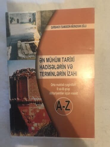8 ci sinif kimya dersliyi pdf: Ən Mühüm Tarix kitabı Azərbaycan Tarixi — 1
