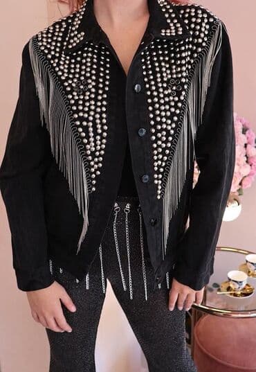 xizek geyimi: Cins kurtka, S — 3