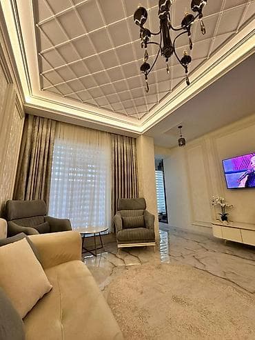 2 mertebe ev: 3 otaqlı, 98 kv. m, Yeni təmirli — 3