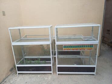 вешалки напольные для одежды оригинальные: 3 ədəd vitrin — 1