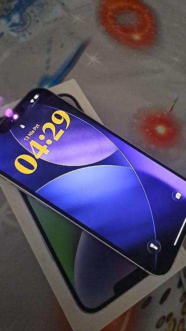 iphone 14 ucuz: IPhone 14, 128 GB, White Titanium, Face ID — 1