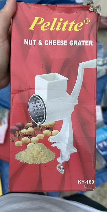 Pelitte Nut & Cheese Grater – əl ilə fırladılan qoz-fındıq və