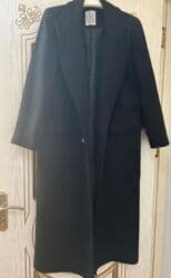 Digər qadın geyimləri: Palto, Zara, M, rəng - Qara — 2