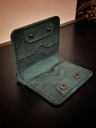 cüzdanlar: Pulqabı, Təbii dəri, Yeni — 4
