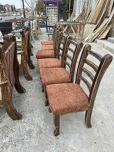 Mətbəx üçün, Qatlanmayan, Stul