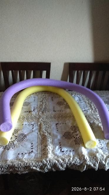 Бассейны: Məhsul: Su üzgəci köpük “pool noodle” boruları (2 ədəd) Təsvir: - — 1