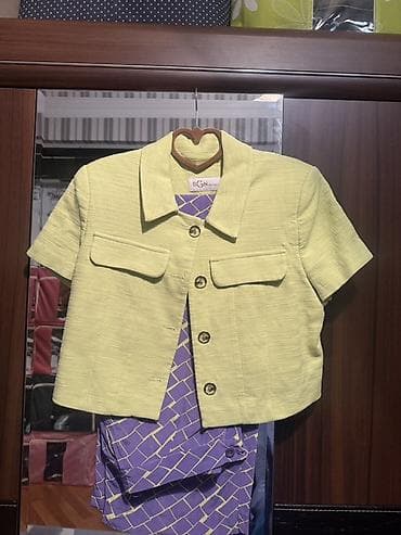 Костюмы: Qadın geyim dəsti və üst geyimləri - Açıq bənövşəyi rəngdə idman — 8