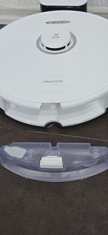 robot pilesos: Roborock S8 robot tozsoran – ağ rəng, süpürmə və silmə funksiyalı — 5