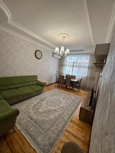 memar ecemi kiraye ev: 2 otaqlı, Yeni tikili, 66 kv. m — 2
