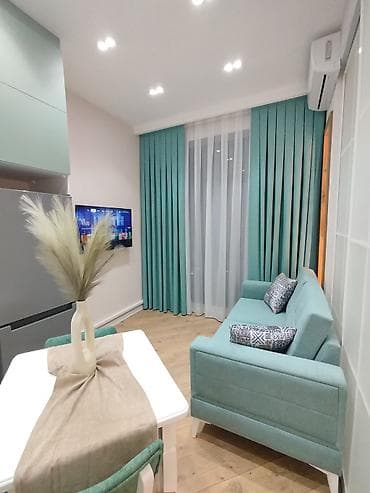 kiraye ev razin: Qara Qarayev metrosu yanında | Dizayner təmirli premium studio mənzil — 1
