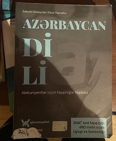 Məhsul: “Azərbaycan dili – Abituriyentlər üçün tapşırıqlar toplusu”