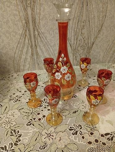 dondurma qablari: Qədəhlər, rəng - Narıncı, Şüşə — 4