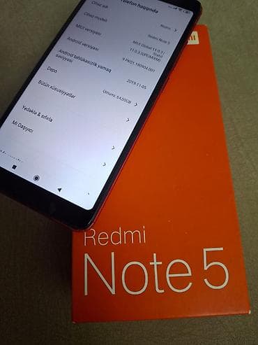 iphone 11 128: Redmi Note 5, 64 GB, rəng - Qırmızı, İki sim kartlı — 3