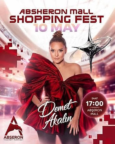 taxt satisi: Absheron Mall Shopping Fest – 10 may Biletin qiyməti 50 manatdı amma — 1