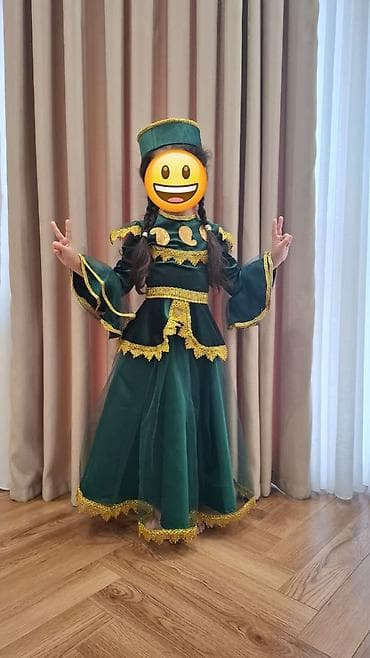 Alt paltar, corablar: Milli kostyum, Qız üçün, 5 - 6 yaş, Yeni — 2