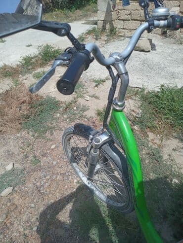 велосипеды с надувными колесами: Elektrikli velosiped – Phoenix Motorcars - Rəng: Yaşıl, dekorativ — 2