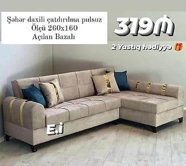 kitab refi mebel: Divan açılan bazalı Yep yeni 319 azn rəng seçimi var çatdırılma var — 1
