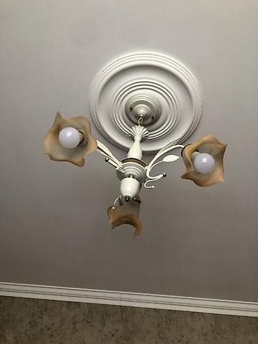 Çılçıraq, 3 lampa, Metal