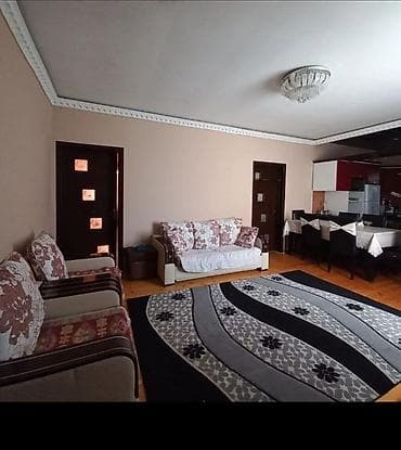 Квартиры: Tecili Ramani savxoz da 3 otaqli temirli esyali odelni heyet evi — 3